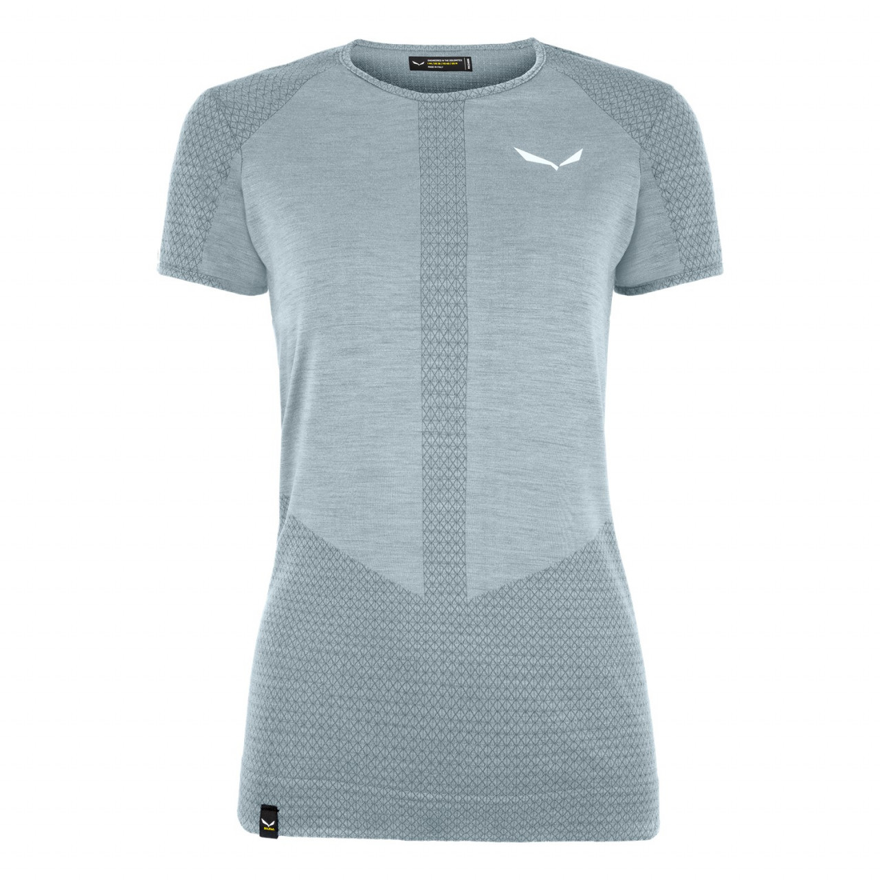 Salewa Women's Zebru Responsive Short Sleeve T-Shirts Grey CZL-812375